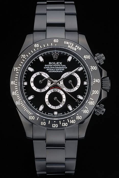 rolex daytona stel black replica|rolex daytona knockoff.